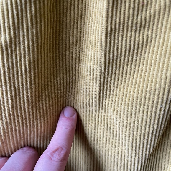 𝅺BDG Urban Outfitters Corduroy Jeans Pants Womens Size 28 Yellow Mom High Rise - Picture 5 of 13